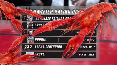 ILLEGAL CRAWFISH RACING OLYMPICS