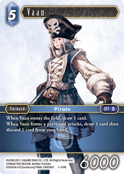 Vaan (1-154) | Final Fantasy Card Game Wikia | Fandom