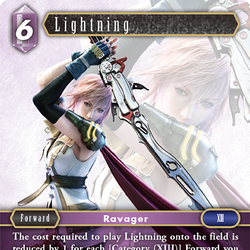 FFTCG 13-192S ライトニング Final Fantasy TCG Lightning 13-192S Chapter XIII Non-foil