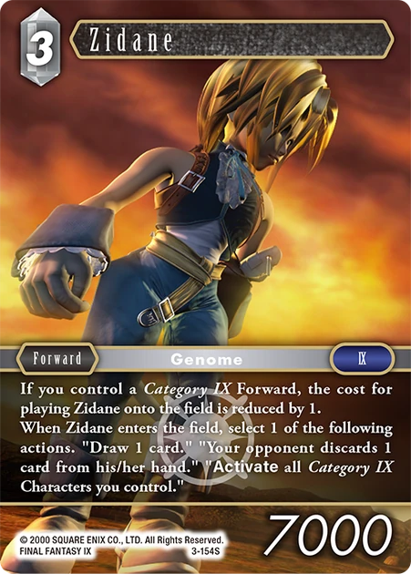 FINAL FANTASY IX コレクターズカード FINAL FANTASY X CLEAR VISUAL CARD SET | SQUARE ENIX Store