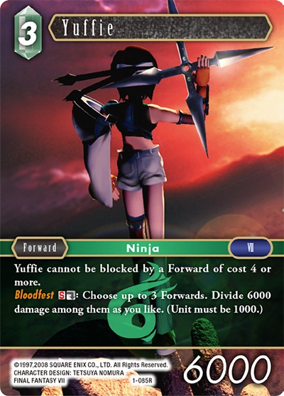Yuffie | Final Fantasy Card Game Wikia | Fandom