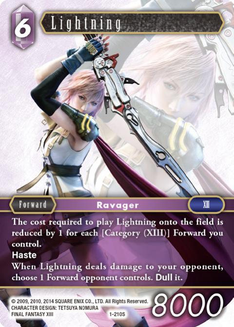 Final Fantasy Xiii Final Fantasy Card Game Wikia Fandom