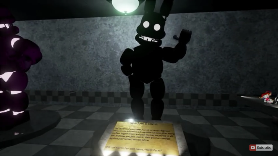 Shadow Freddy in a Nutshell, shadow bonnie