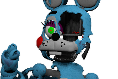 withered bonnie swapped with sadrock freddy :] #witheredbonnie #fnafse