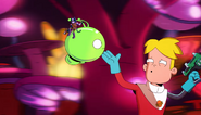 Despite the danger, Gary can’t help but have some fun at Avocato’s expense.