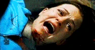 Crashing into Kimberly's SUV in the premonition.