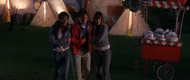 Julie, Kevin and Wendy help each other as they head to the ambulance FD3