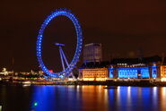 London Eye Night Shot