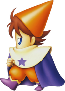 Bartz from Final Fantasy V as a Time Mage.