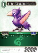 Black Chocobo [3-054C] Opus series card.