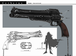 Cerberus Gun Artwork