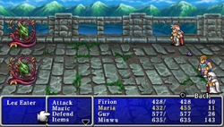 Maria as a toad in Final Fantasy II (PSP).