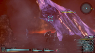 Um inimigo com Catatonia em Final Fantasy Type-0.