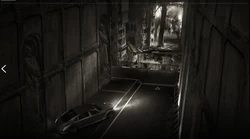 Concept art of a car.