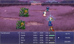 Final Fantasy Dimensions.