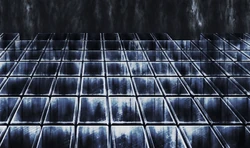 Battle background in the Lunar Core (PSP).