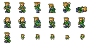 Set of Leo's sprites.