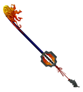 The One-Winged Angel Keyblade in Kingdom Hearts, modeled on the Masamune.
