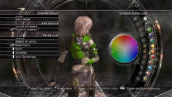 Color customization.