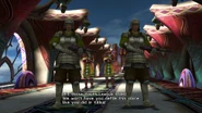Warrior Monks guarding the New Yevon temple in Bevelle, Final Fantasy X-2.