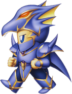 Dragoon chibi artwork by Kazuko Shibuya.