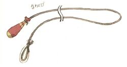 Concept artwork of the jump rope from Final Fantasy IX.