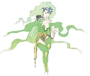 Rydia as an adult.