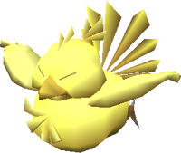 The Chocobo from the Chocobuckle animation.