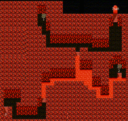 FFIII NES - Molten Cave first floor