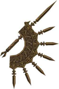 Ghis's off-hand weapon, Garish Fan.