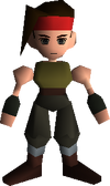 Field model in Final Fantasy VII.