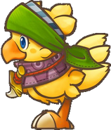 Chocobo as a Thief in Final Fantasy Fables: Chocobo's Dungeon.