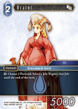 Orator [5-143C] Opus series card.