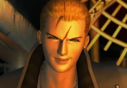 Сейфер выступает против Скволла во время шествия.