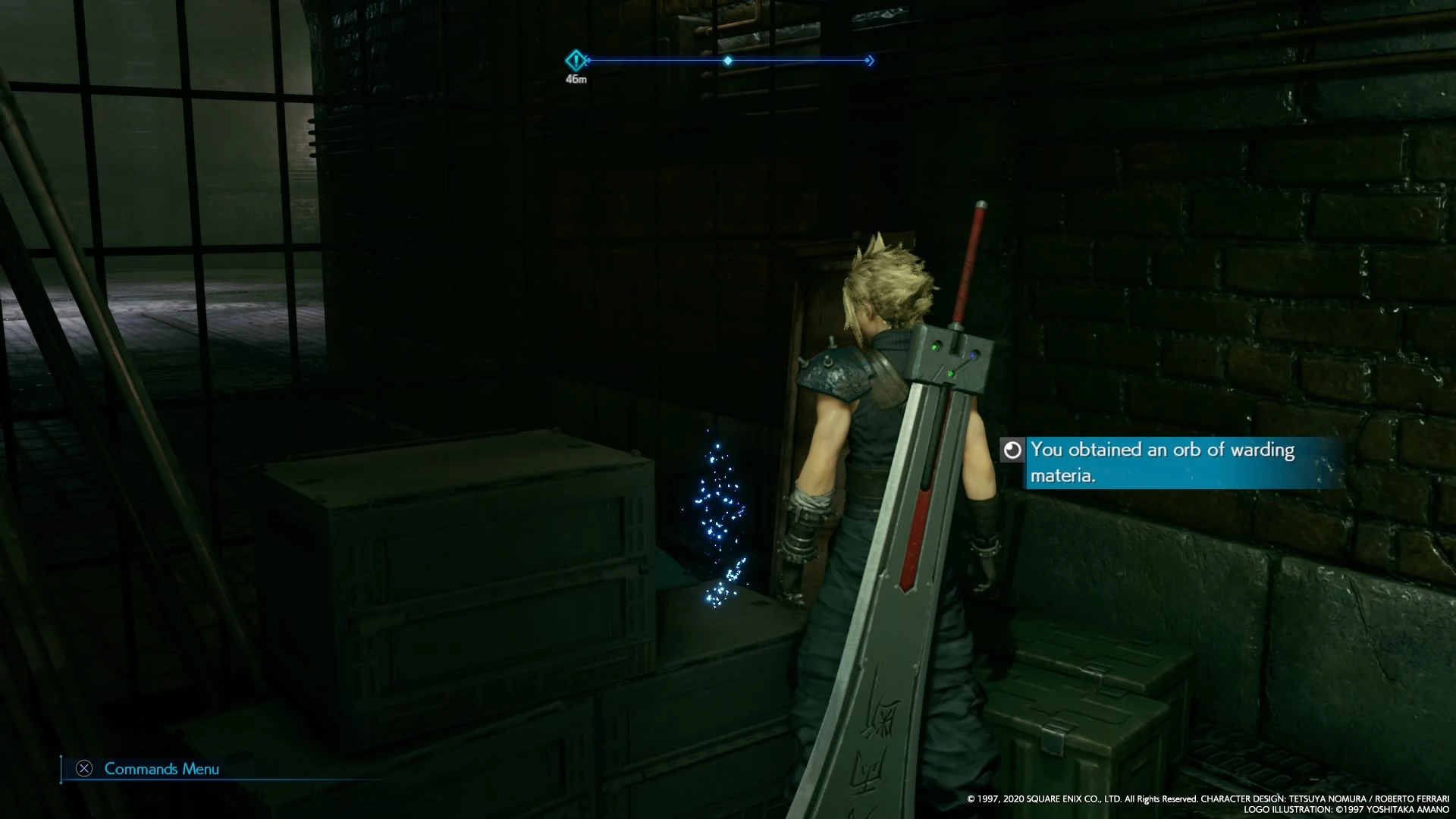 Warding Materia obtained from FFVII Remake