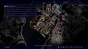 In-game map