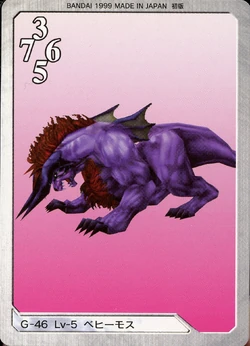 Final Fantasy VIII Bandai Carddass Masters Triple Triad - Back 046