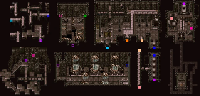 Kefka's Tower Factory Map