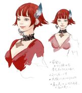 Concept art of Lilisette.