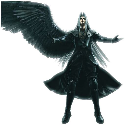 final fantasy sephiroth wings