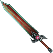 Genesis Avatar's sword with the Materia.