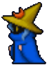 Sarah as a Black Mage.