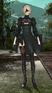 In-game render of 2B.
