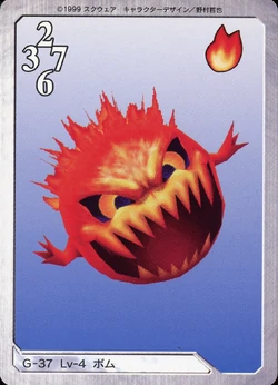 Final Fantasy VIII Bandai Carddass Masters Triple Triad - Front 037