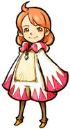 Artwork of Shirma, a recurring White Mage in the Chocobo series.