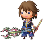 Noel em Theatrhythm Final Fantasy Curtain Call.