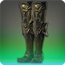 Adamantite Sollerets of Fending