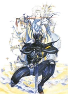 Cecil as both Dark Knight and Paladin.