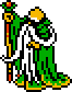 Ramuh's "Judgment Bolt" Sprite (NES).