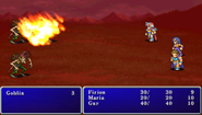 Fire (1-2, single) in Final Fantasy II (PSP).